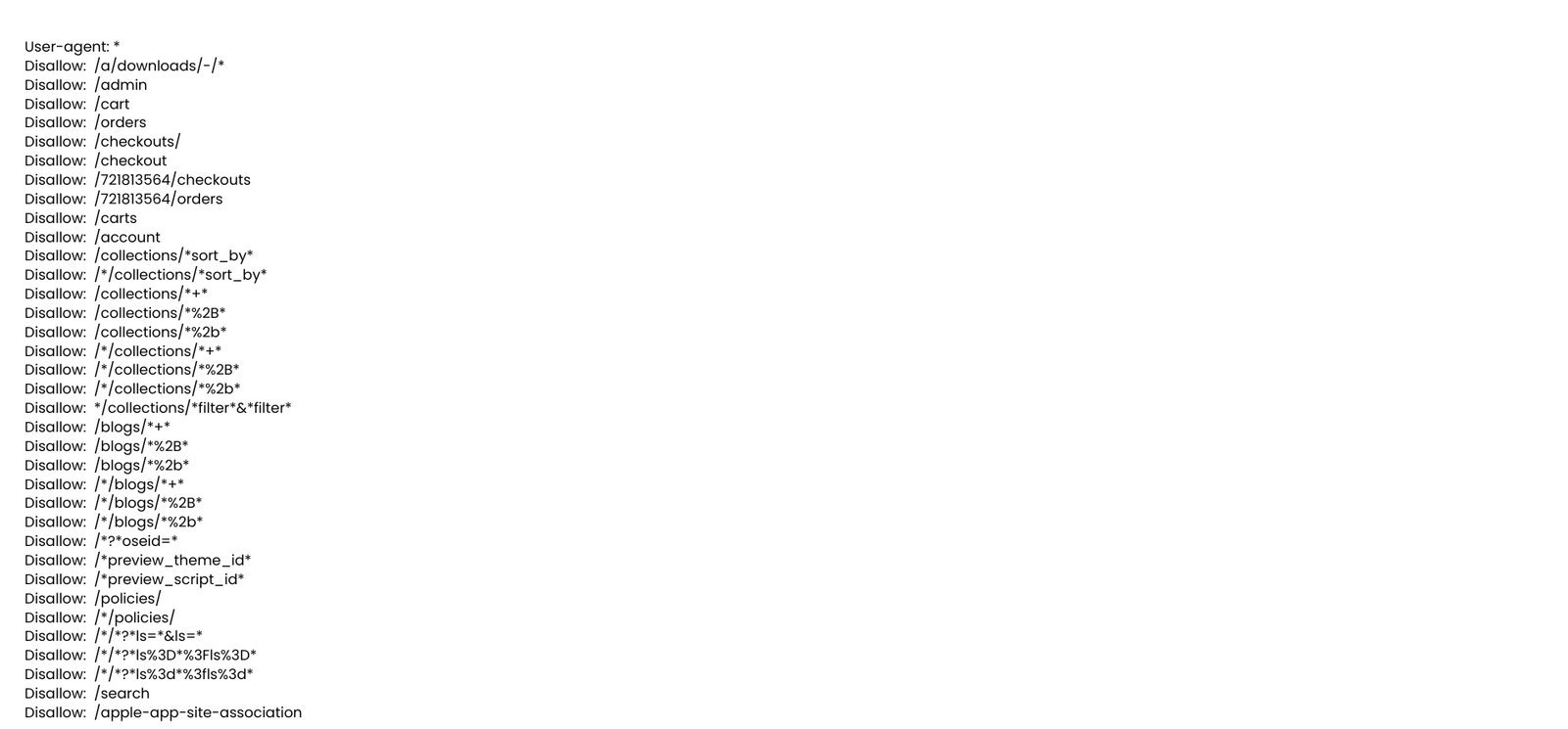 Robots.txt
