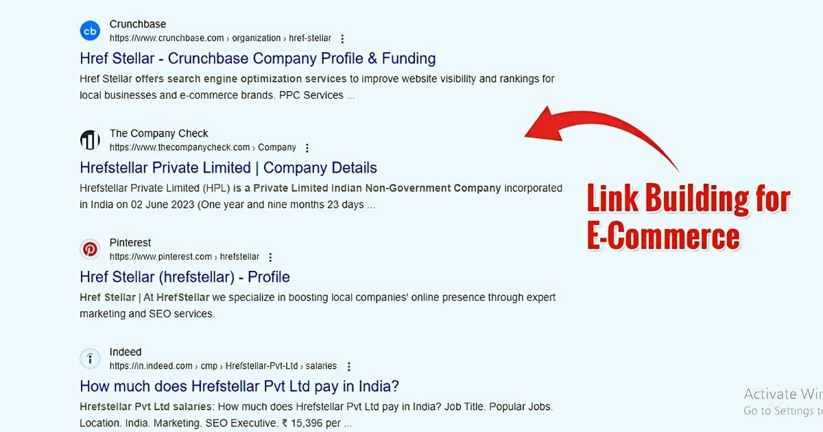 Link Building for E-Commerce