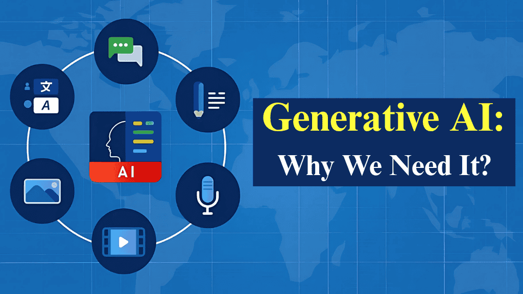 Generative AI: Why We Need It