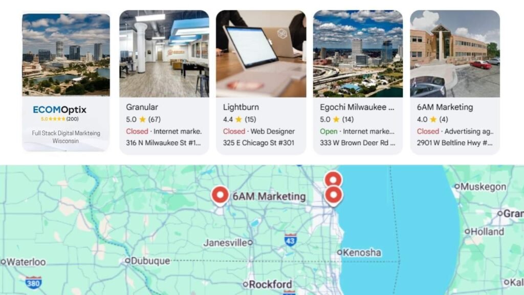 Top 5 Ecommerce Marketing Agencies in Wisconsin