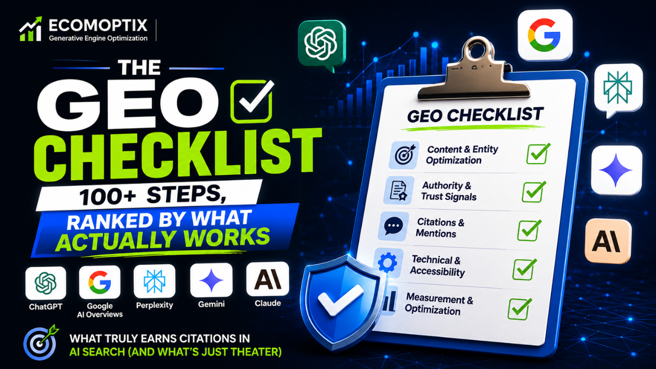 Geo Checklist