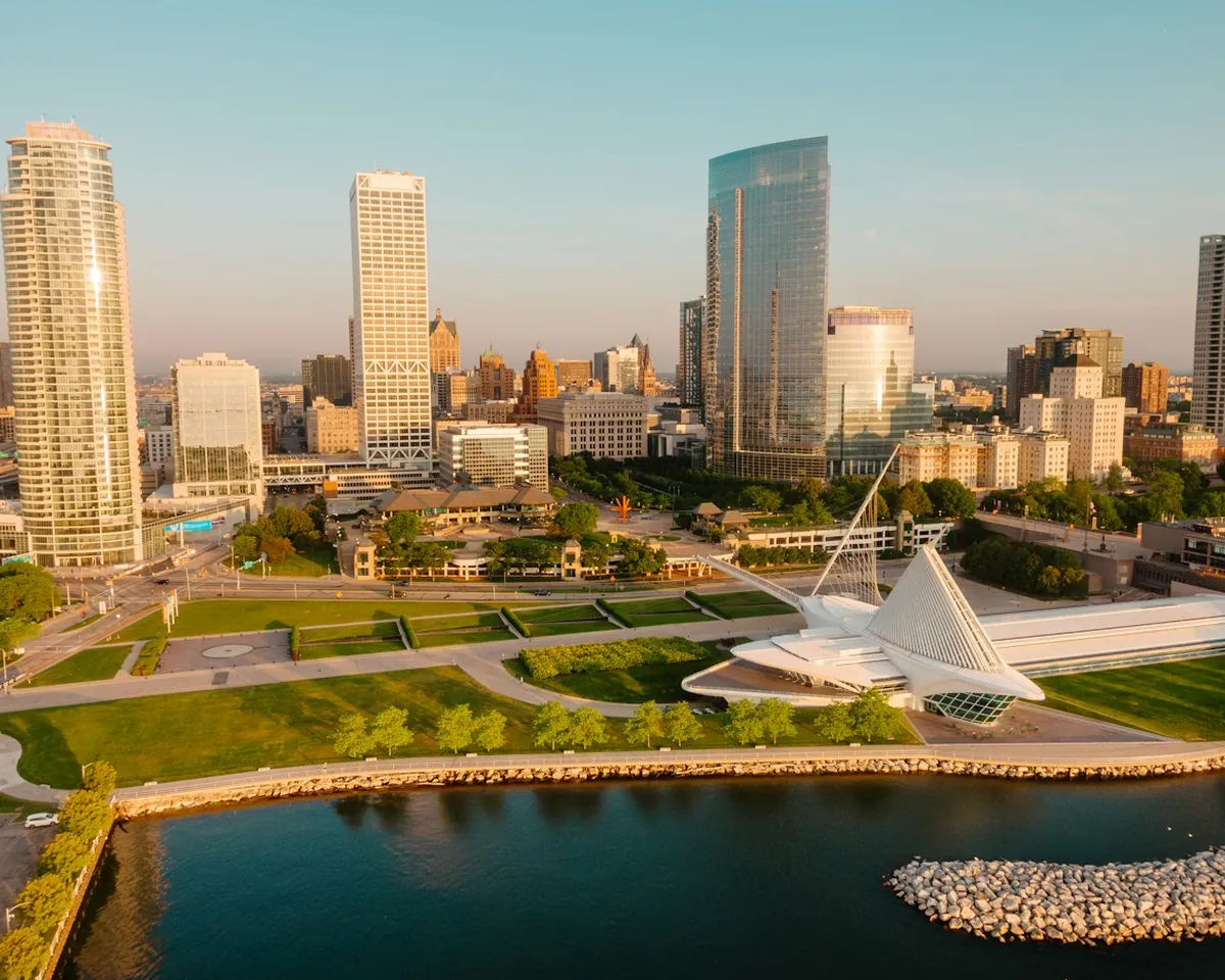 Milwaukee waterfront, Wisconsin